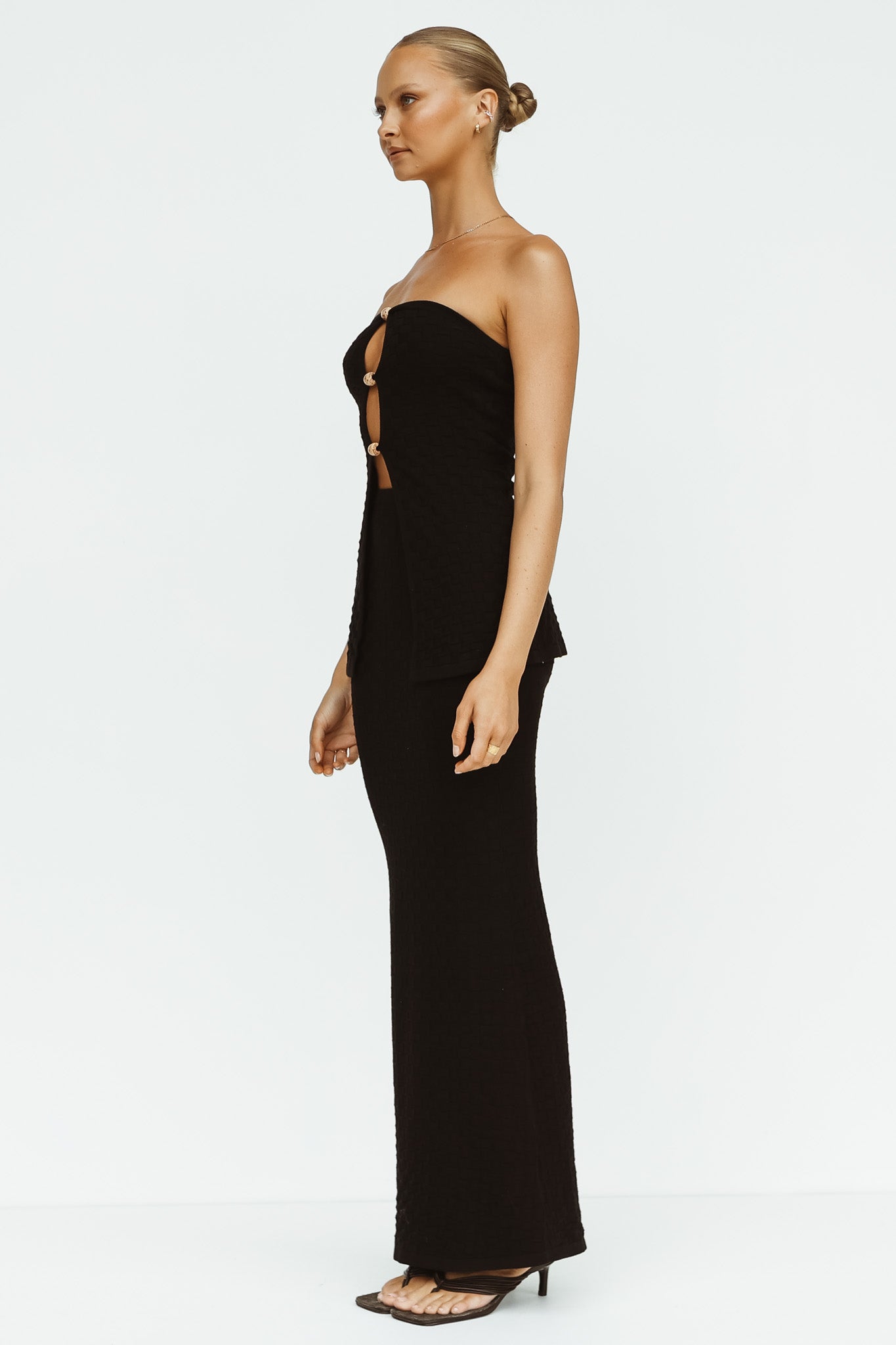 Taya Maxi Skirt (Black)