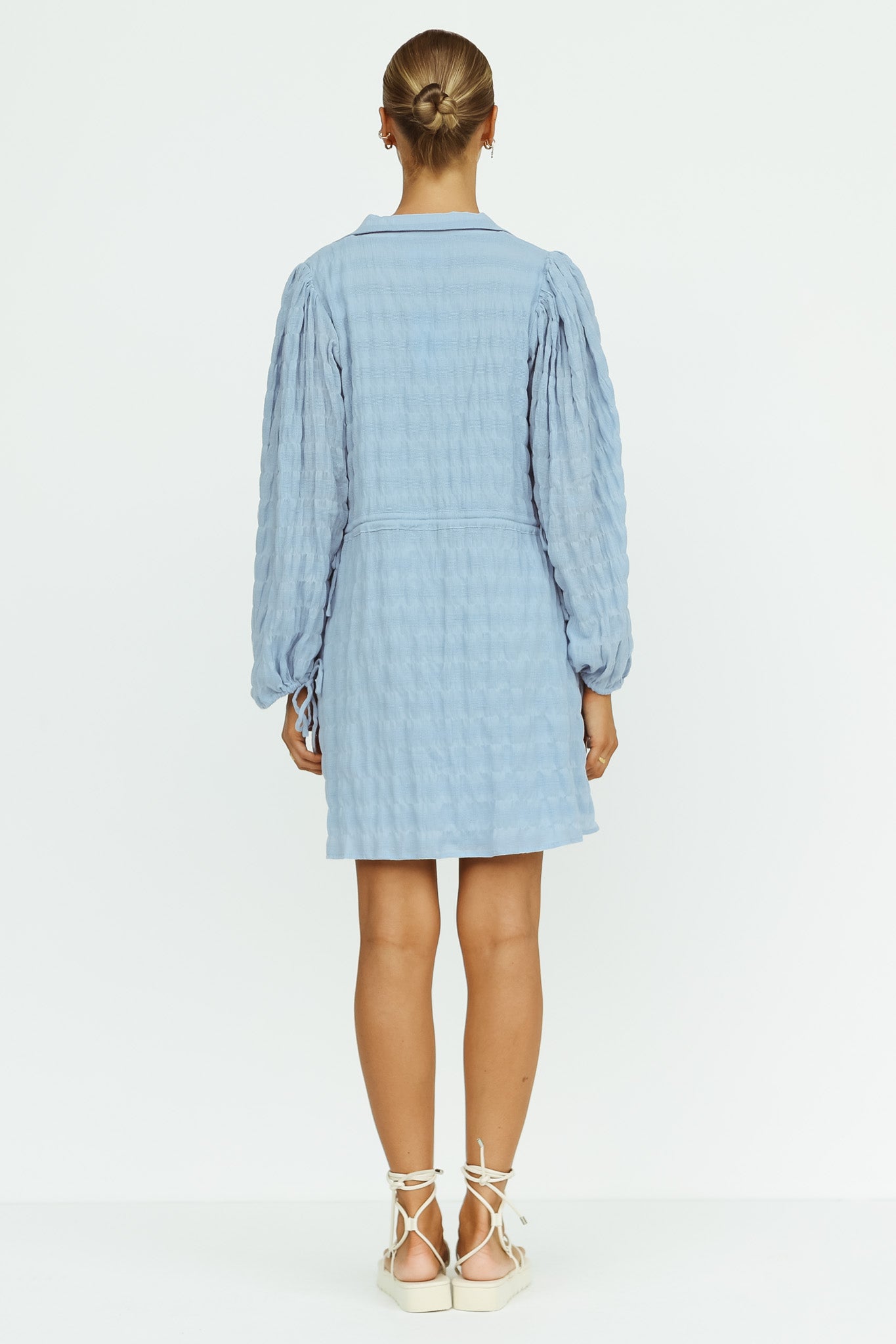 Fiora Mini Dress (Blue)
