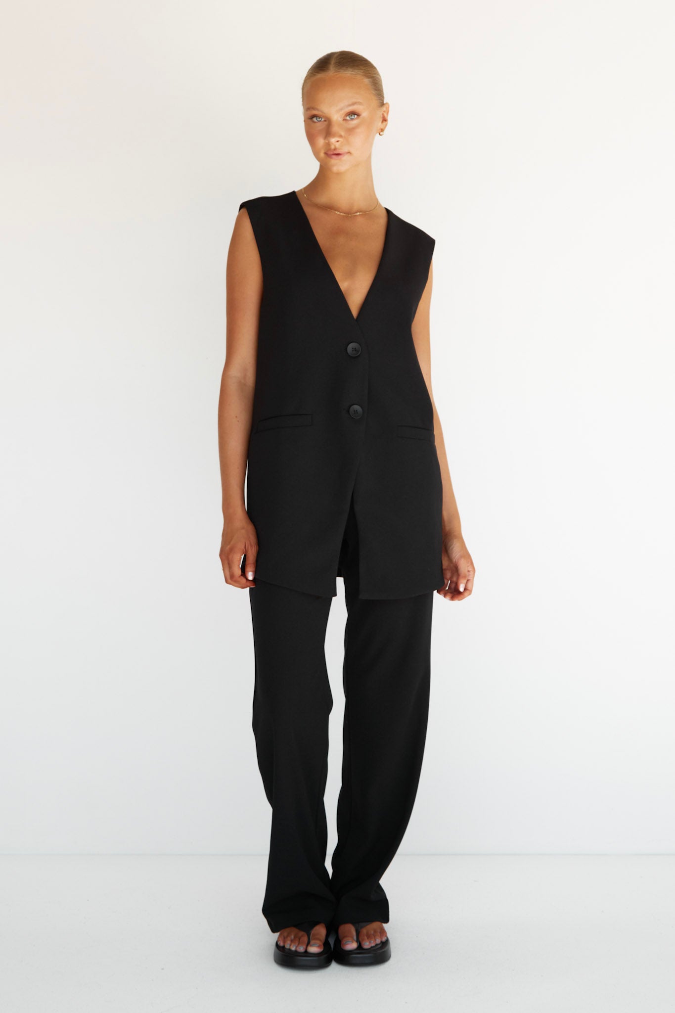 Brooklyn Suit Pant (Black)