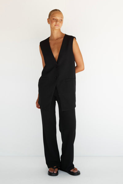 Brooklyn Suit Pant (Black)