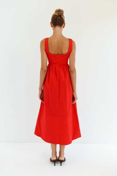Allister Dress (Red)