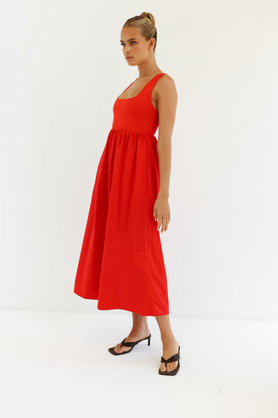 Allister Dress (Red)