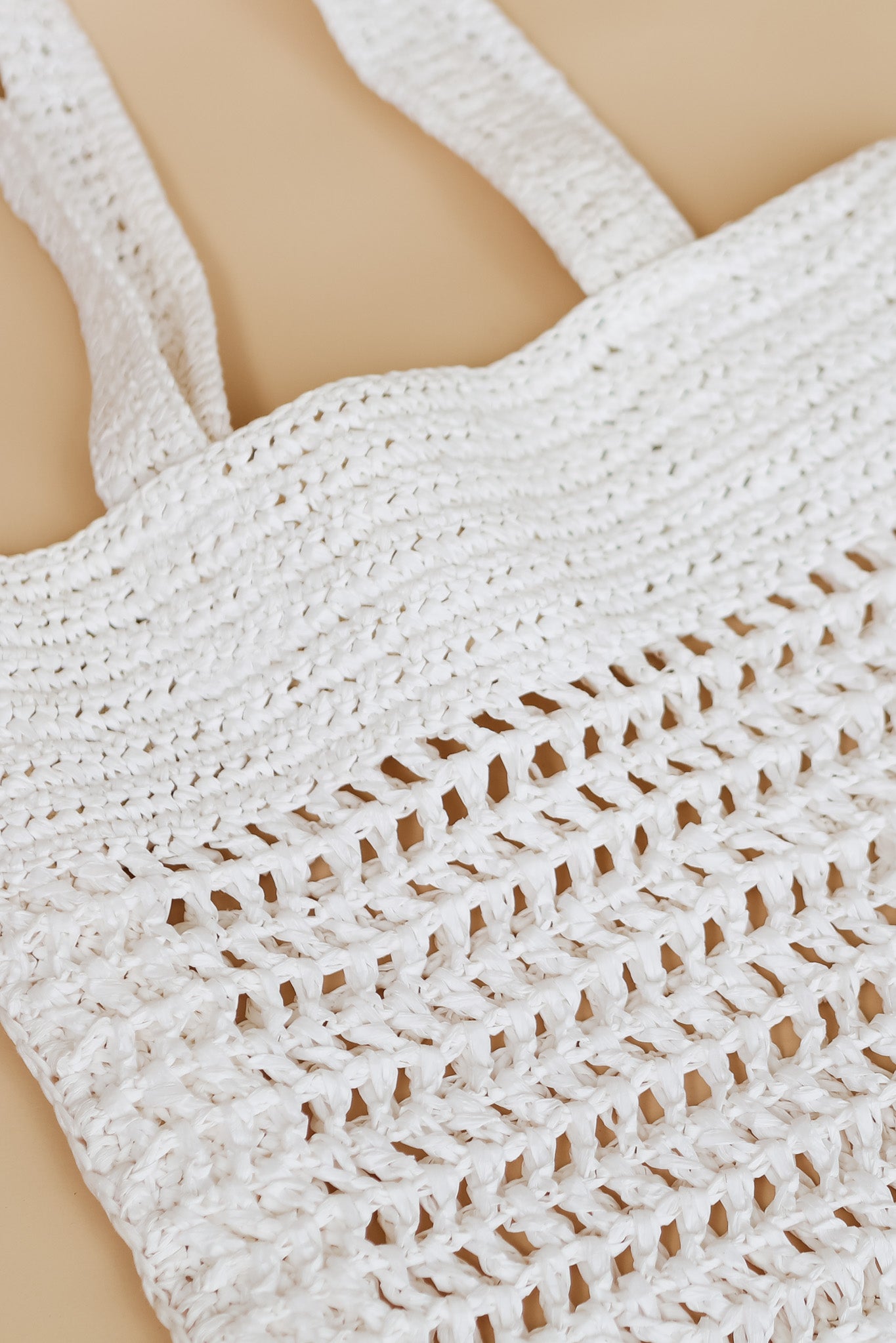 Reign Crochet Bag (White)