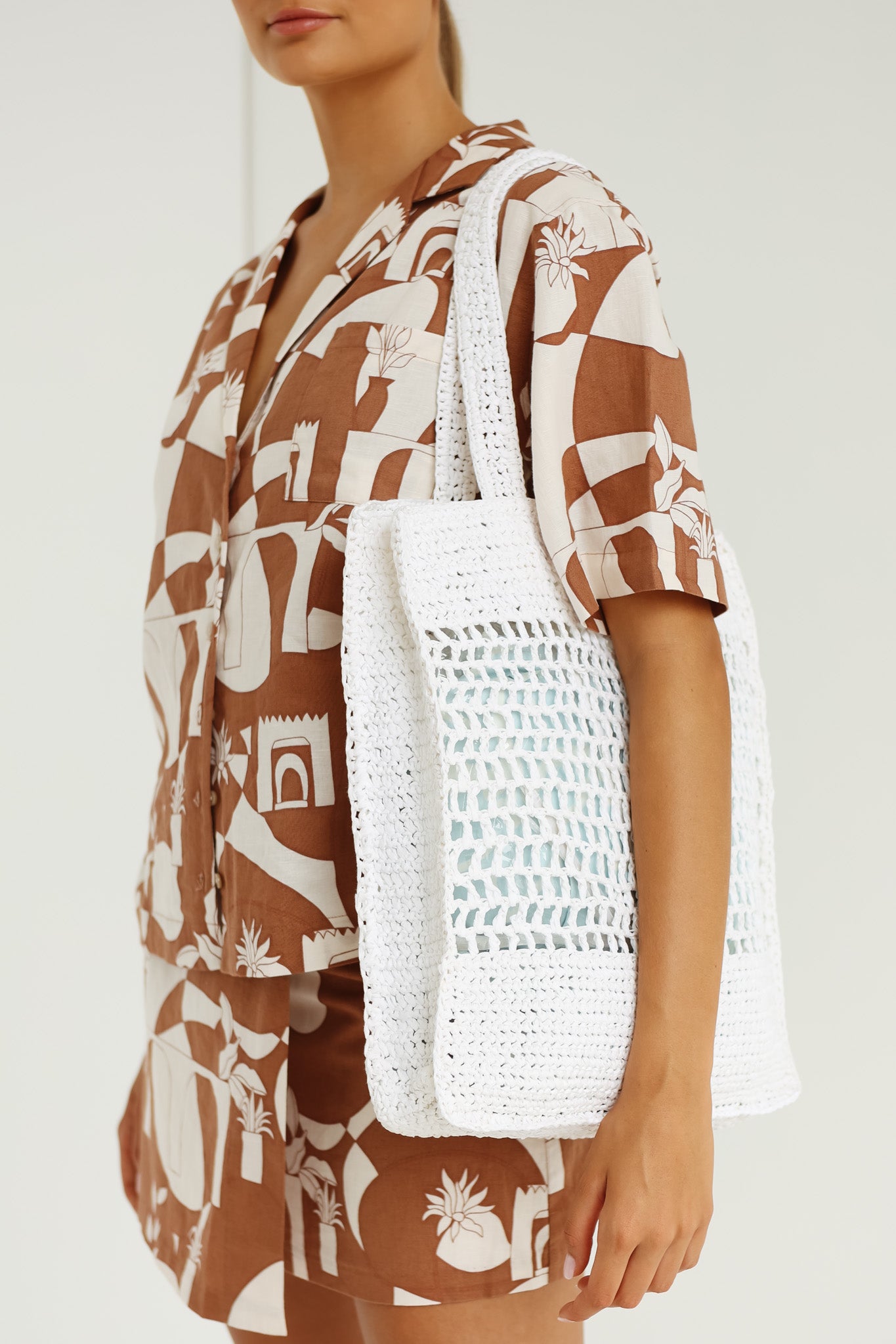Reign Crochet Bag (White)