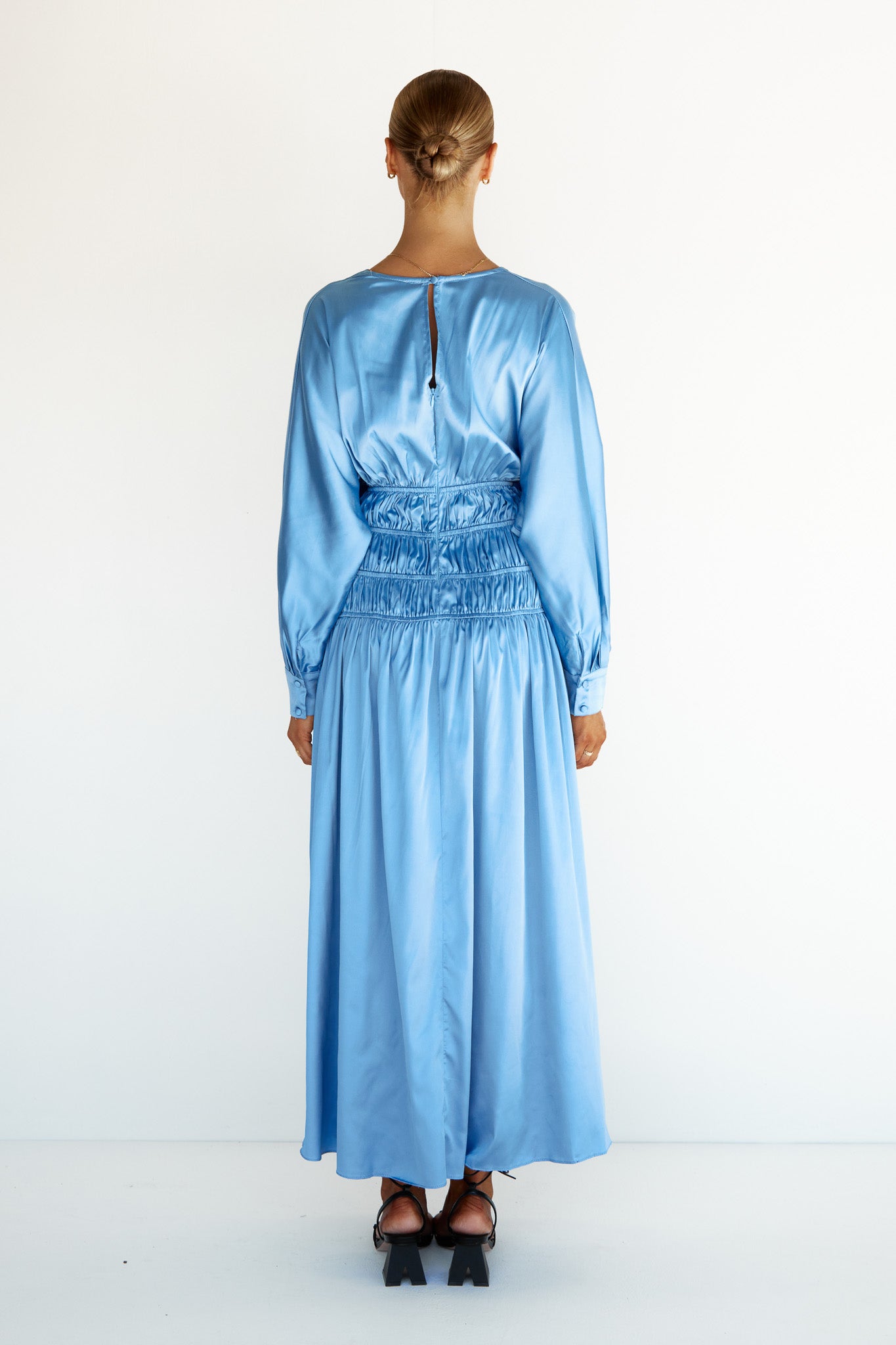 Evie Maxi Dress (Blue)